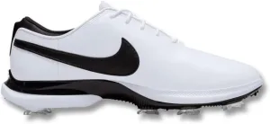 Nike Air Zoom Victory Tour 2 Spiked Golf Shoes, 9, White/Black/Metallic Platinum