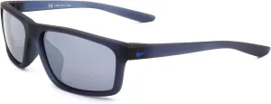 Nike CW4656-410 Chronicle Sunglasses Matte Midnight Navy Frame Color, Grey with Silver Mirror Lens Tint