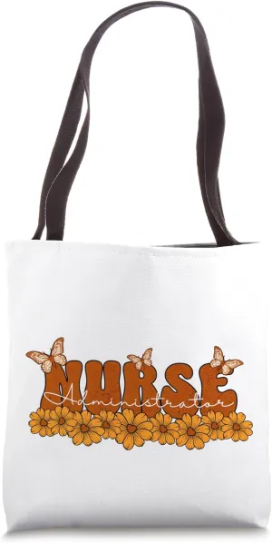 Nurse Administrator Essential Healthcare Nursing RN Groovy Tote Bag