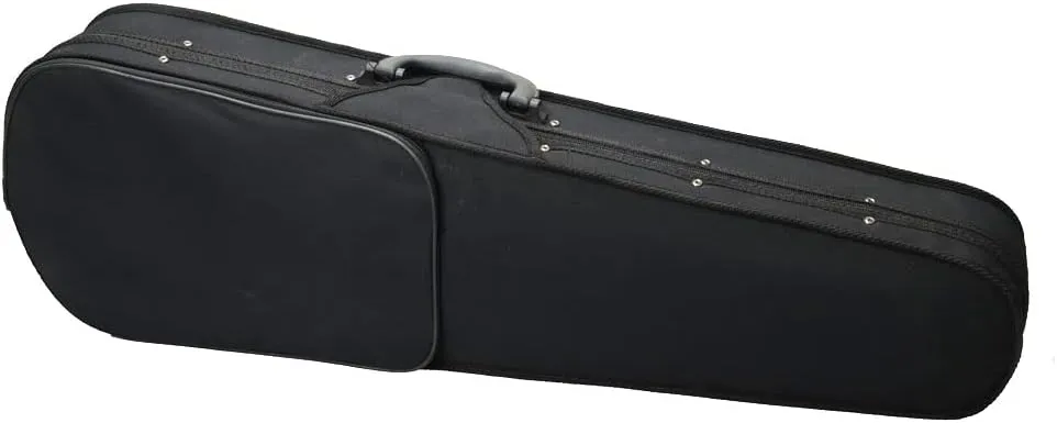 Nylon Black Triangle Enhanced 4/4 Acoustic Violin Case full (Black)