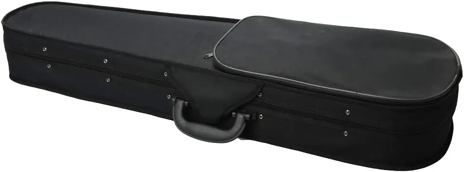 Nylon Black Triangle Enhanced 4/4 Acoustic Violin Case full (Black)