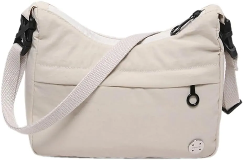 Nylon Tote Bag For Women Casual Shoulder Handbag Crossbody Dumpling Purse Large Capacity Satchel Hobo Purse 2025