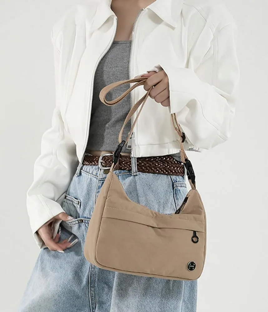 Nylon Tote Bag For Women Casual Shoulder Handbag Crossbody Dumpling Purse Large Capacity Satchel Hobo Purse 2025