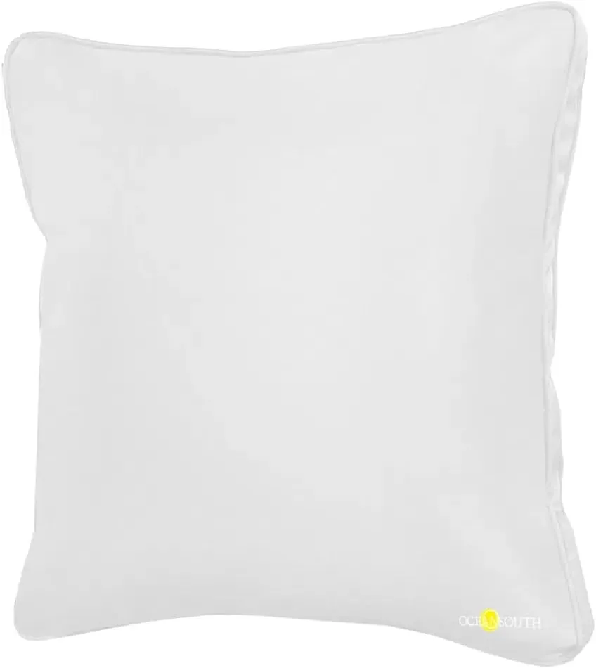 Oceansouth Boat Deck Pillow/Outdoor Waterproof Throw Pillow (Dark Gray, 16" x 16") Cushion Outdoor Furniture Lumbar Back for Chair Patio seat Cover Chairs Home Decor Pillows Waterproof Bed Cases