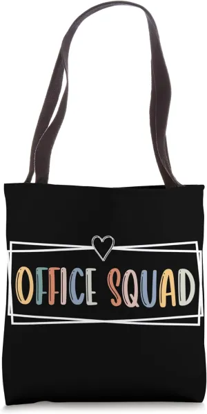 Office Squad Administrative Assistant School Secretary Tote Bag