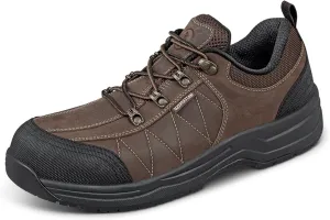 Orthofeet Men's Orthopedic Leather Dolomite Work Shoes