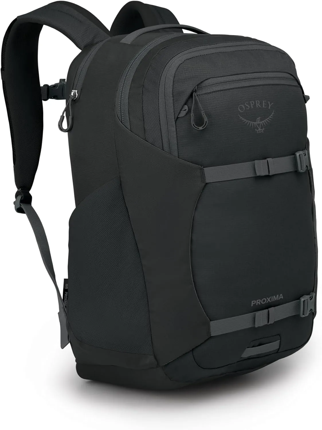 Osprey Proxima 30L Campus Laptop Backpack, Black/Coal Grey
