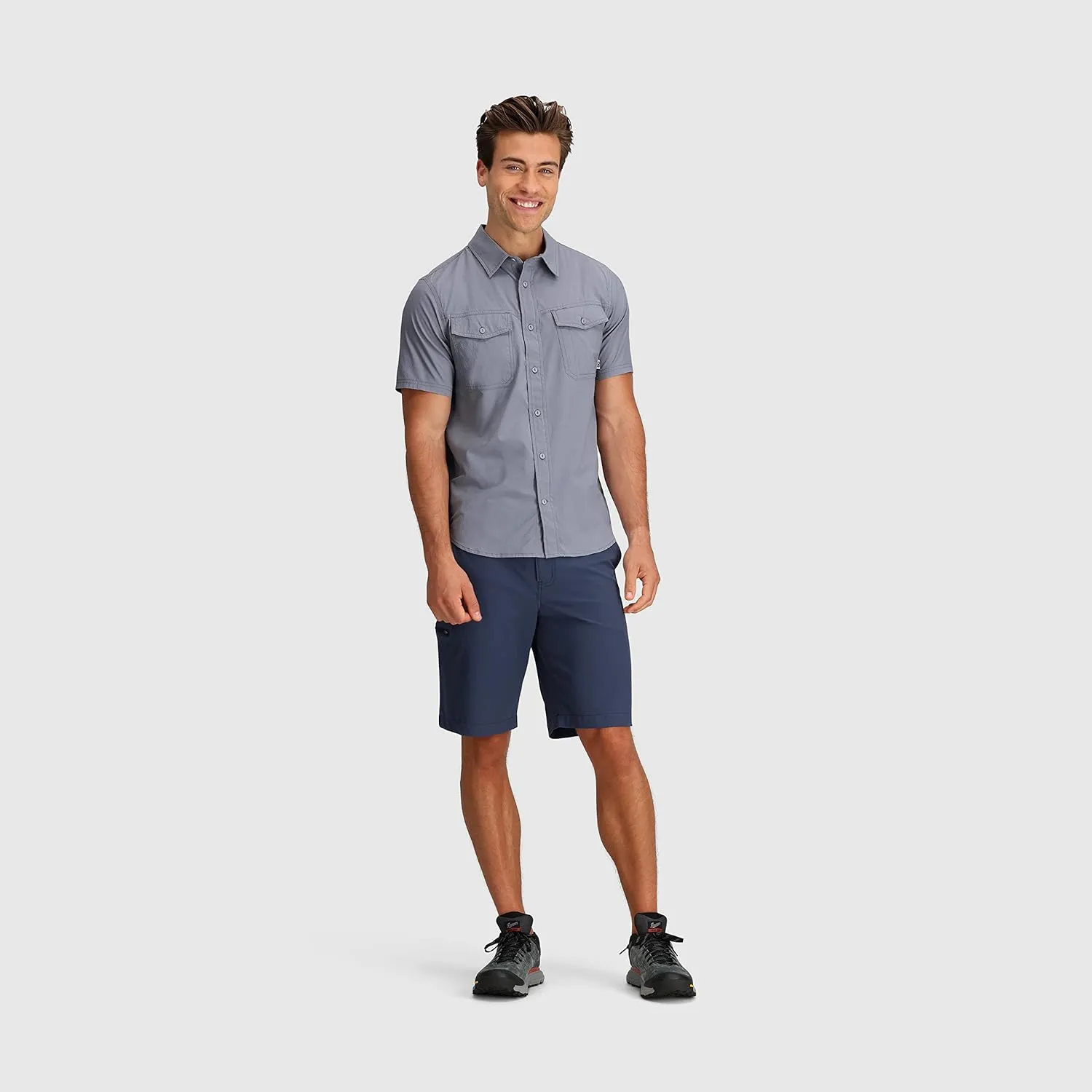 Outdoor Research Wanderer Short Sleeve Durable Wicking UPF 30 Sun Shirt