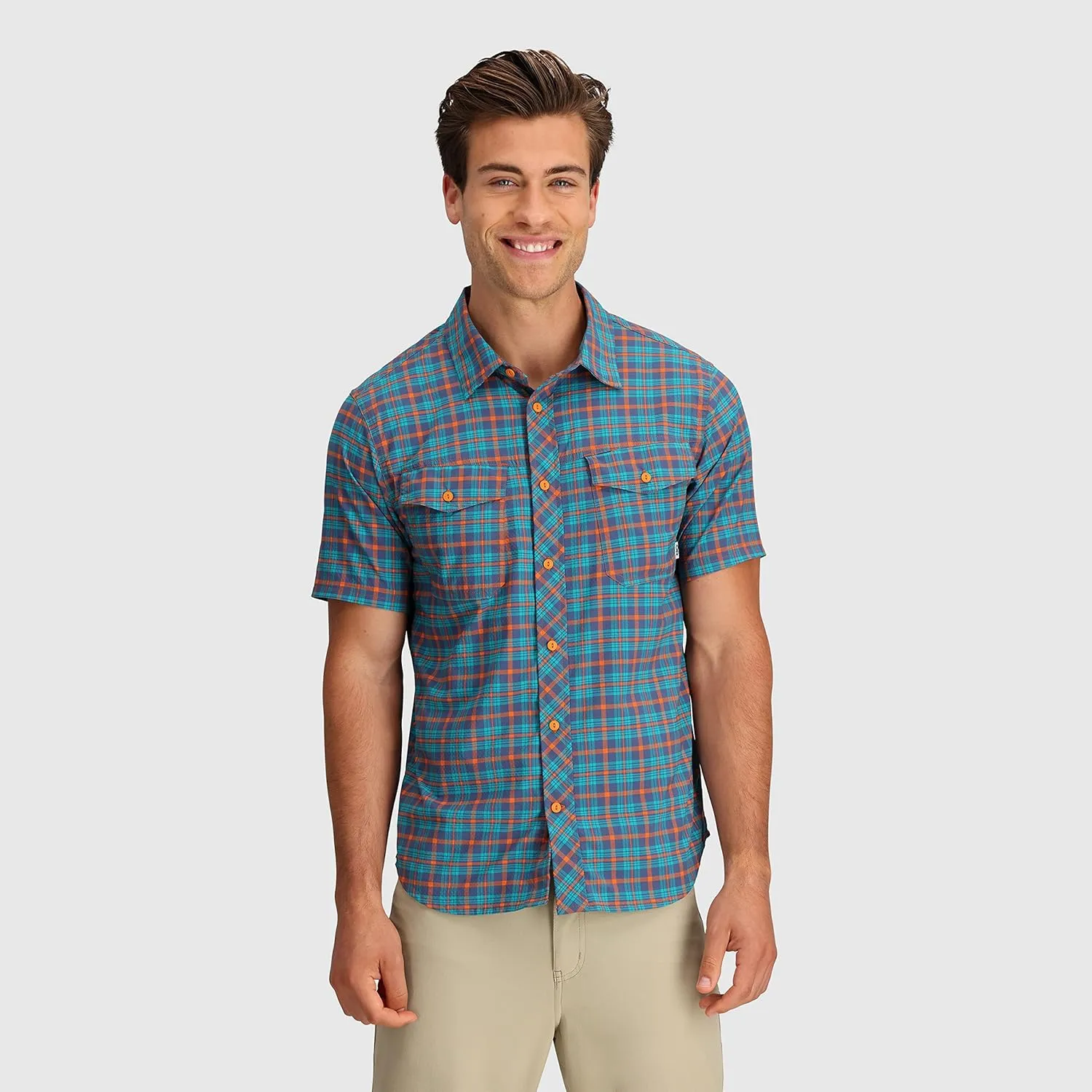 Outdoor Research Wanderer Short Sleeve Durable Wicking UPF 30 Sun Shirt