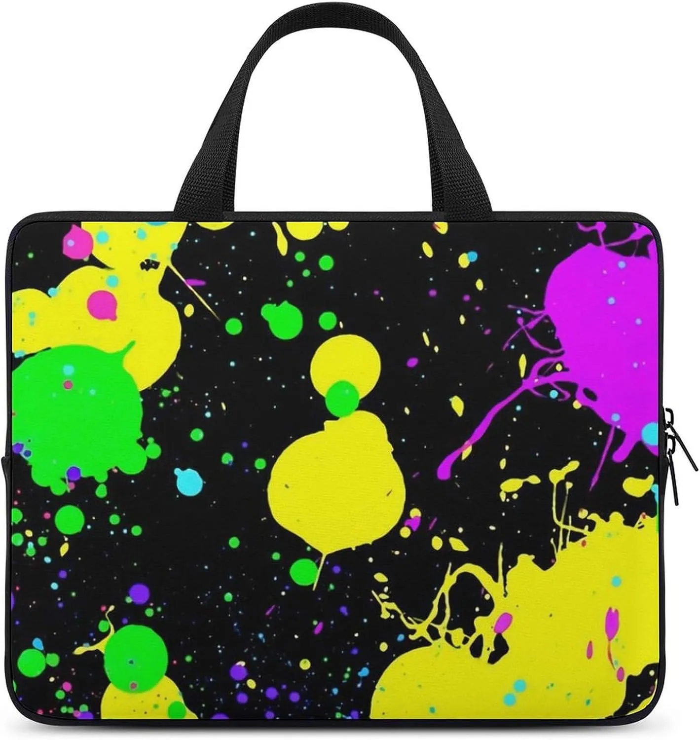 Painted American Flag Laptop Bag Waterproof Dustproof Crack Proof Large Capacity