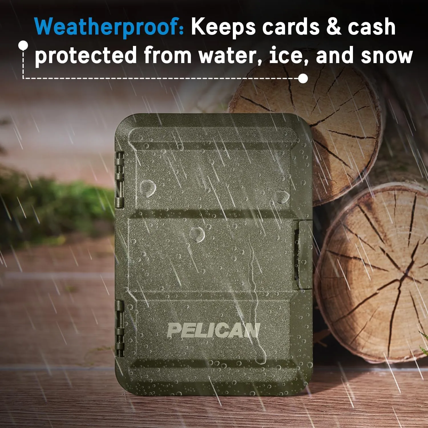 Pelican Magsafe Wallet, OD Green