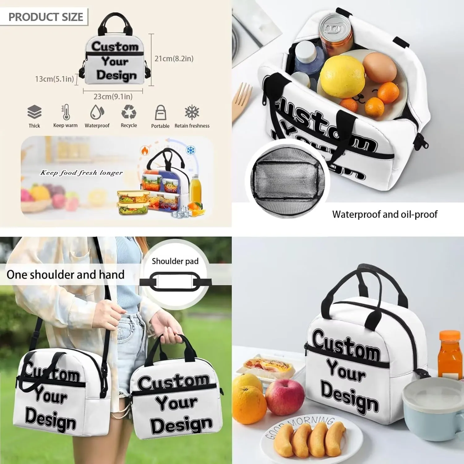 Personalized 4Pcs Backpack Set Customize Bookbag for Boys with Photo Picture Name Lightweight Custom Backpack Set of 4 for Elementary School Casual Daypack