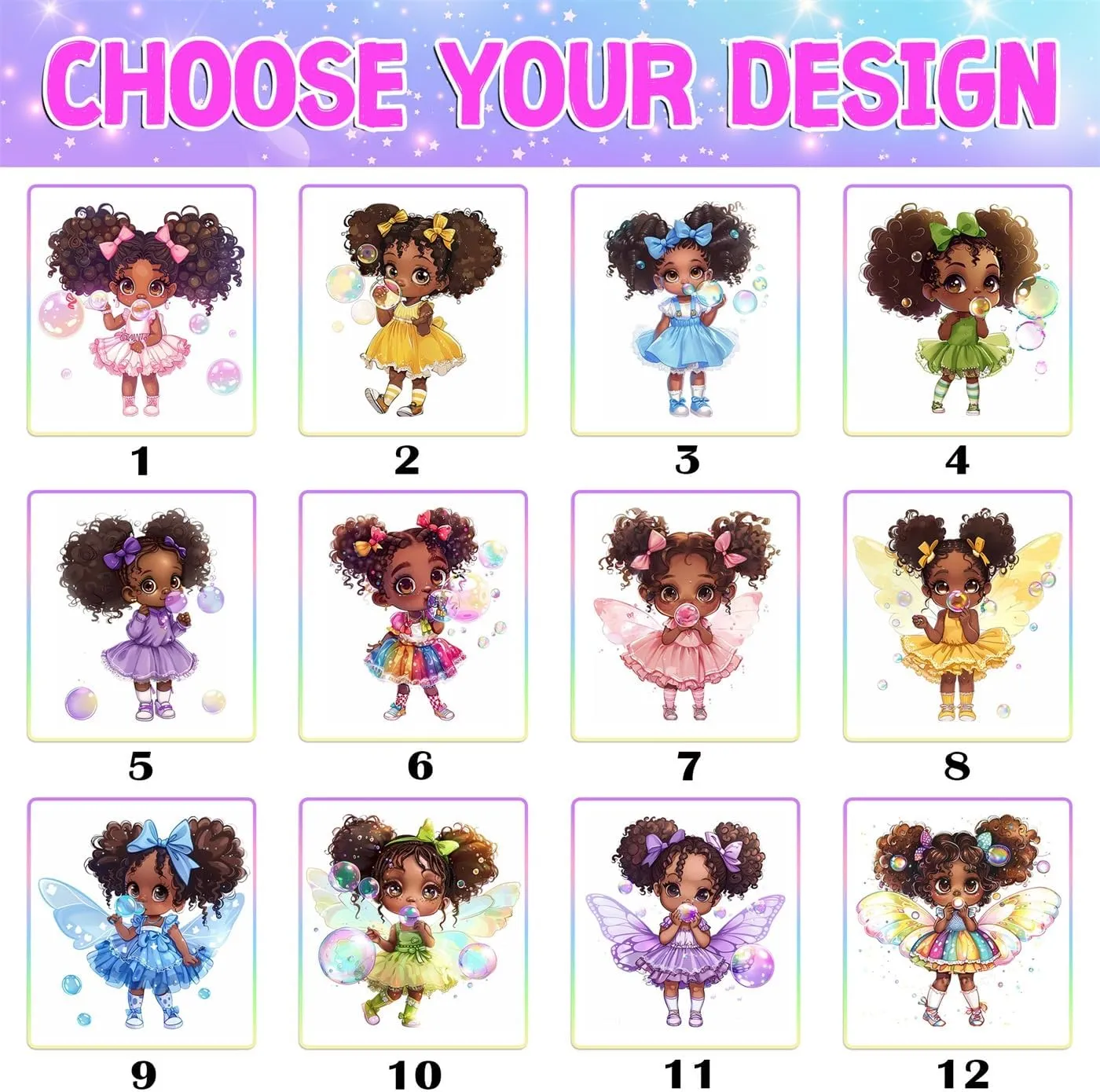 Personalized Girls Backpack with Lunch Bag Set, Custom Bookbag School Bags with Water Bottle for Daughter Kids, Cute Girl Pattern Customized Backpack Book Bag