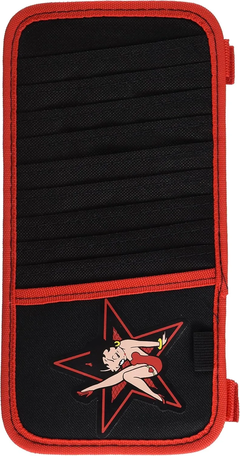 Plasticolor Officially Licensed Betty Boop Star CD Visor Organizer -006254R01
