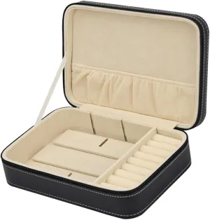 Portable Travel Zipper Box Sunglasses Case for Everyday Glasses Collector Storage