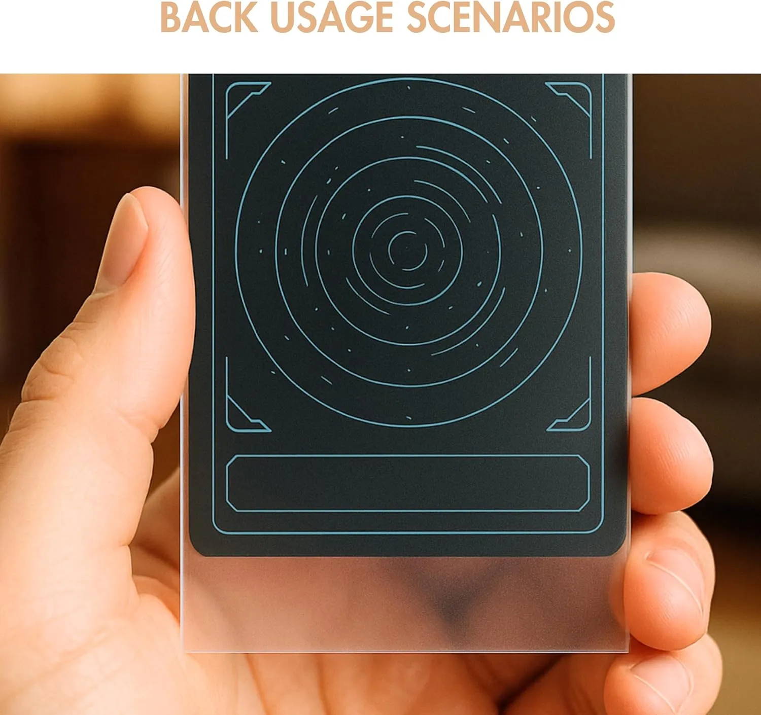 Premium Matte Card Sleeves 200 Micron Thickness 6 Packs (300 Pcs) – Ultimate Card Protection (65 x 90mm – for 63.5 x 88mm Cards)