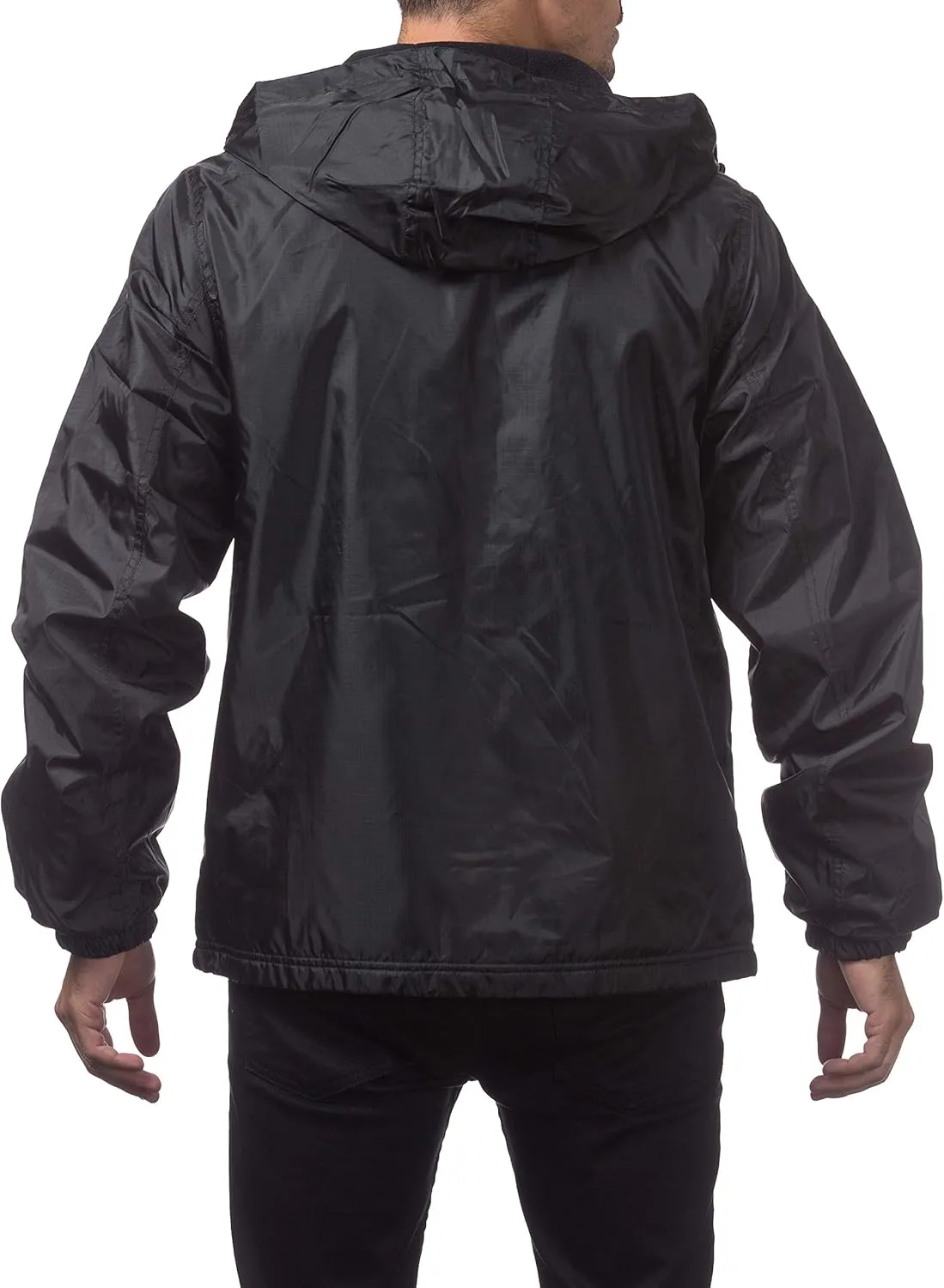 Pro Club Fleece Lined Windbreaker Jacket