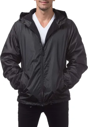 Pro Club Fleece Lined Windbreaker Jacket