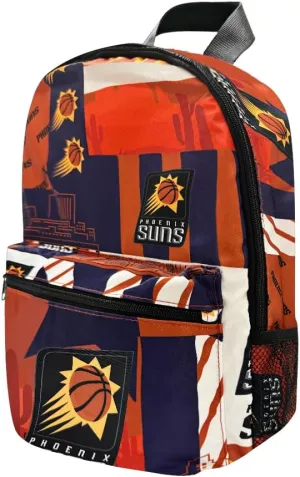Pro Specialties Group Phoenix Suns basketball travel backpack, hiking, gym Backpack durable bag designed for men and women. Ideal for Adults, extra-large & waterproof use for various activities