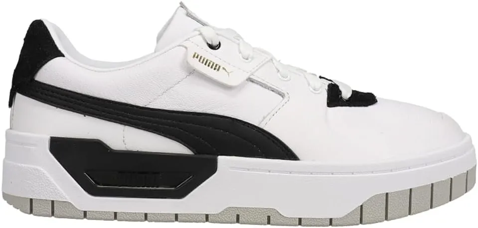PUMA Womens Cali Dream Platform Sneakers Shoes Casual - Black, White - Size 8.5 M