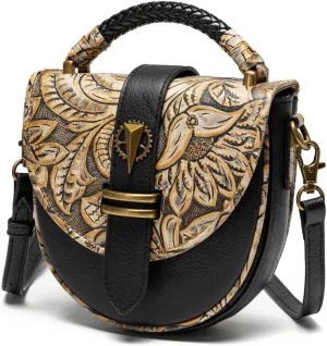 Punk Rock Purse, Gothic Crossbody Bag, Goth Shoulder Messenger Bag