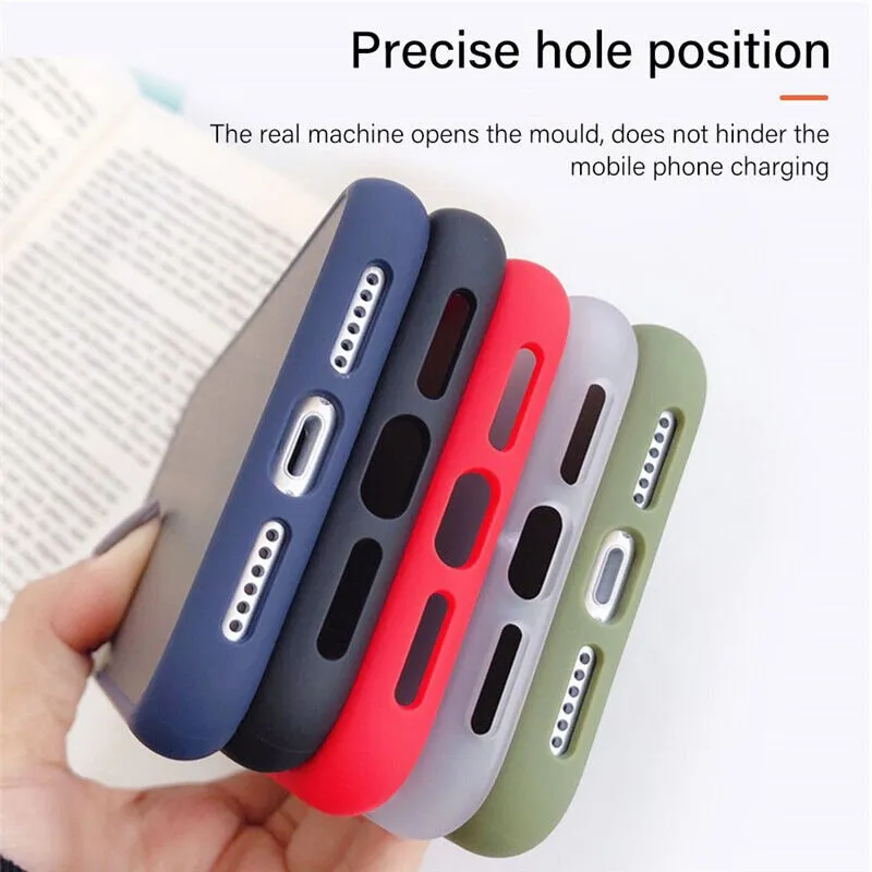 Purple Matte Surface Ultra Protective iPhone 12 Pro Case