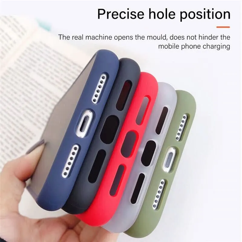 Purple Matte Surface Ultra Protective iPhone X Case