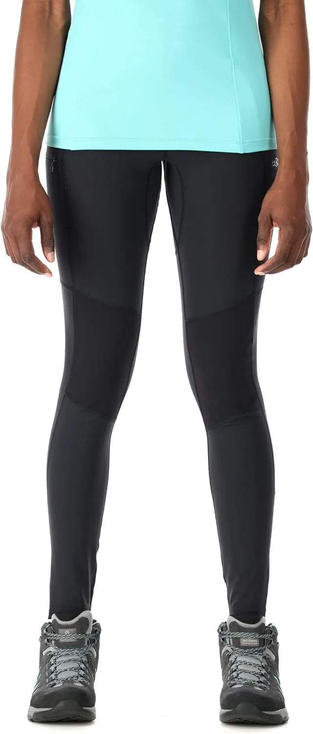 Rab Women's Horizon Tights Moisture-Wicking Durable Leggings for Hiking, Trail Running, and Climbing