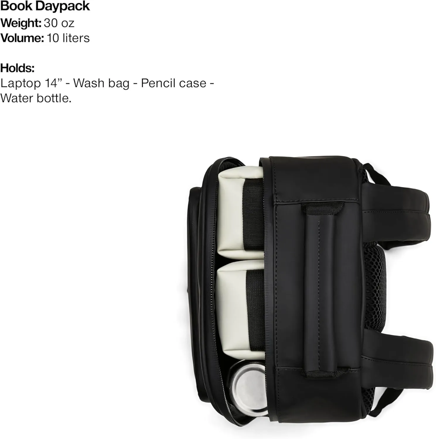 RAINS Book Daypack (Grey)