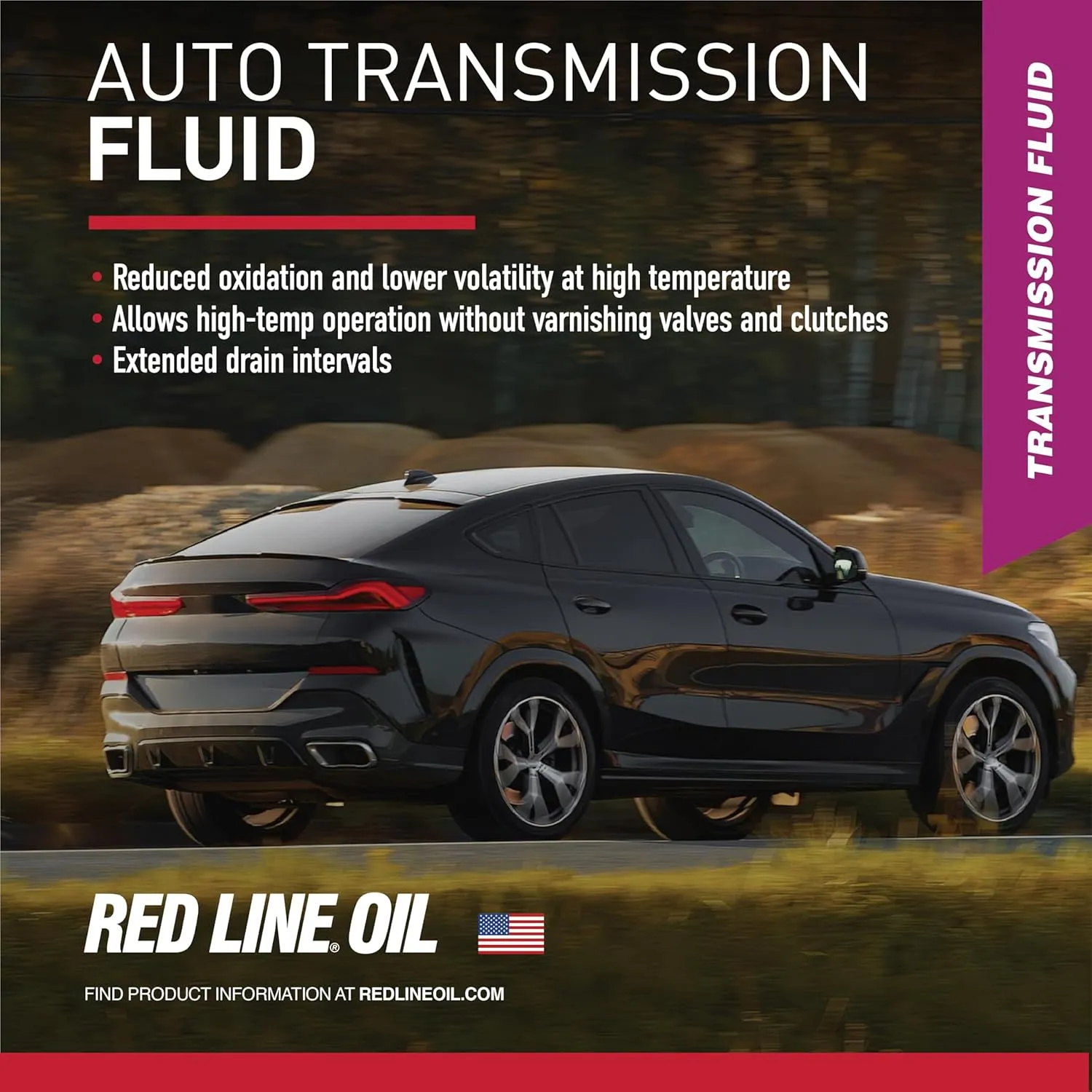 Red Line (30704) Full Synthetic D6 Automatic Transmission Fluid (ATF) - 1 Quart (6 Pack)