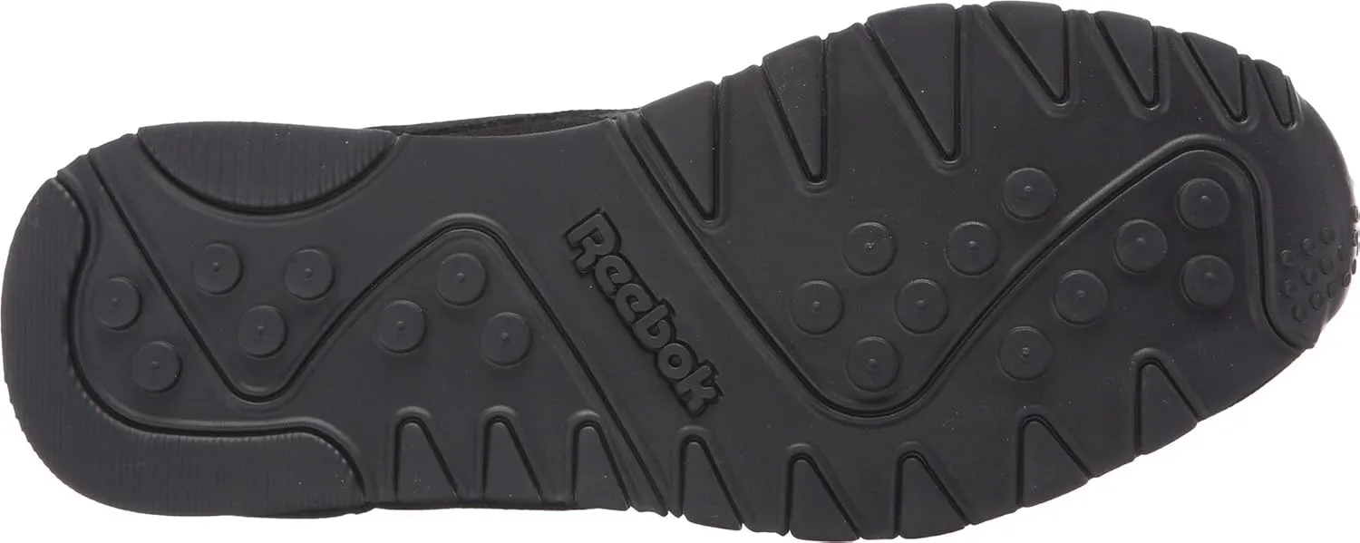 Reebok Mens Classic Cushioned Footbed Faux Leather Running & Training Shoes