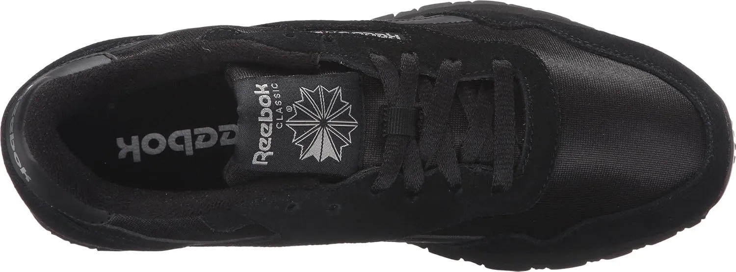 Reebok Mens Classic Cushioned Footbed Faux Leather Running & Training Shoes