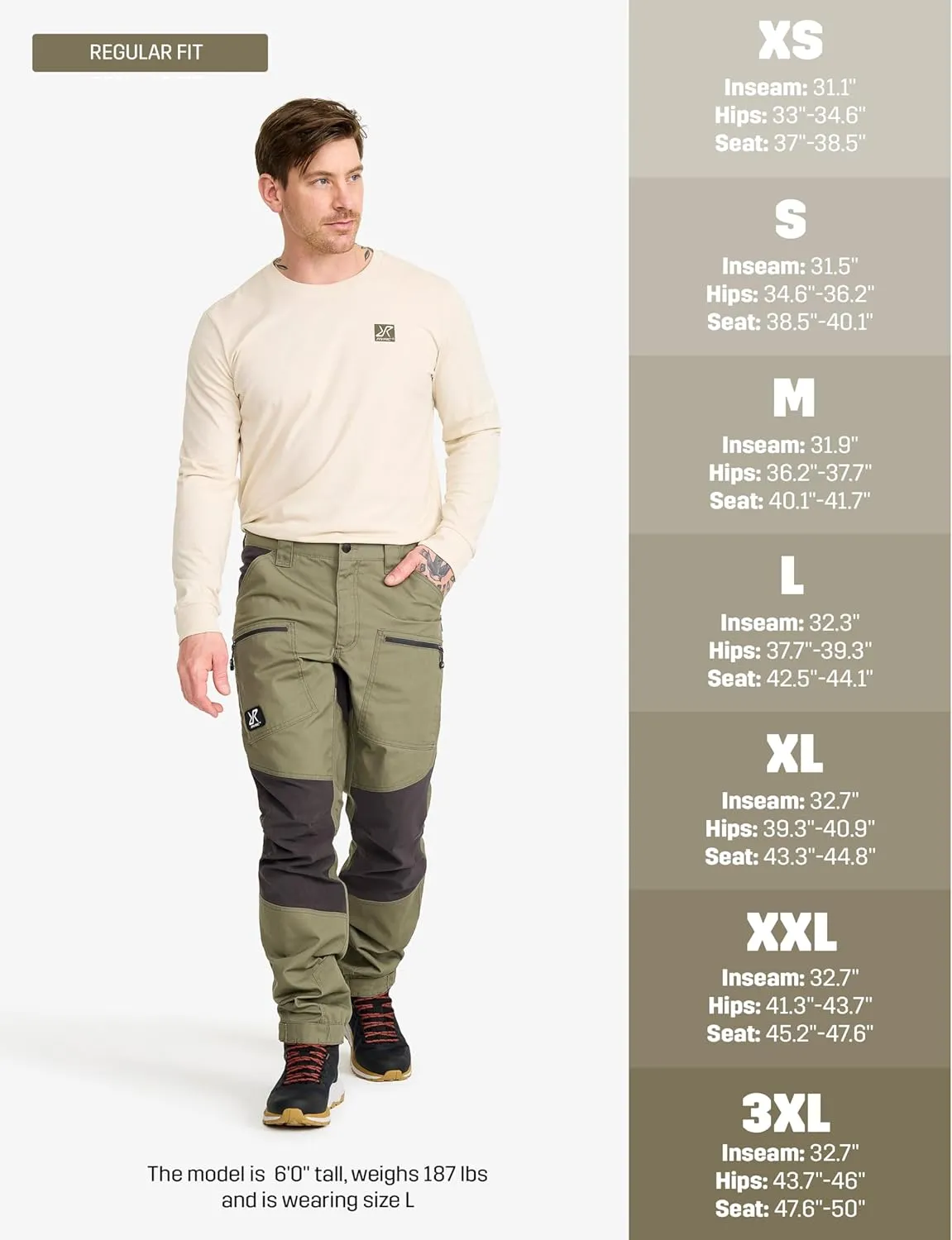 RevolutionRace Men's Nordwand & Nordwand Pro - Durable and Ventilated Outdoor Pants