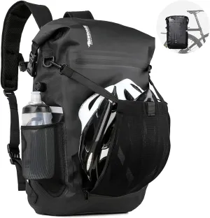 Rhinowalk Bike Pannier Bag Waterproof 22L Bicycle Rear Rack Trunk Bag for Cycling Bicycling Traveling Riding
