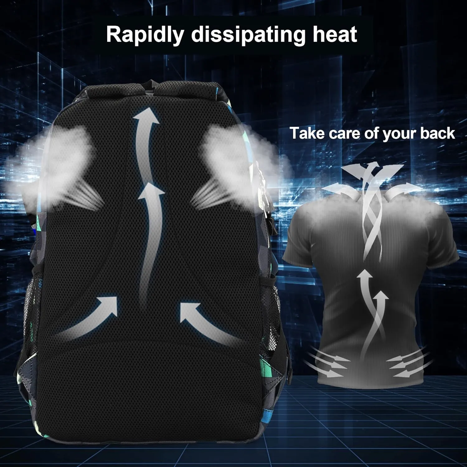 rickyh style Lightweight Elementary Durable Backpack Student Kids Waterproof Backpack