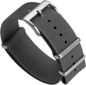 Ridge Military Nylon Watch Strap. Nylon Mens Replacement Watch Strap. Rugged, Quick-Drying and Secure Wristwatch Strap for Outdoor Activities - 18mm, 19mm, 20mm, 21mm, 22mm, 24mm