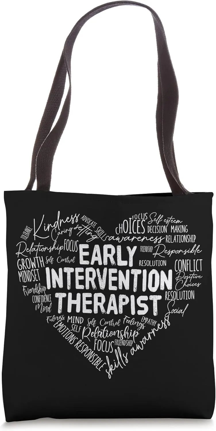 RTI Team Teacher School Crew Early Intervention Therapist Tote Bag