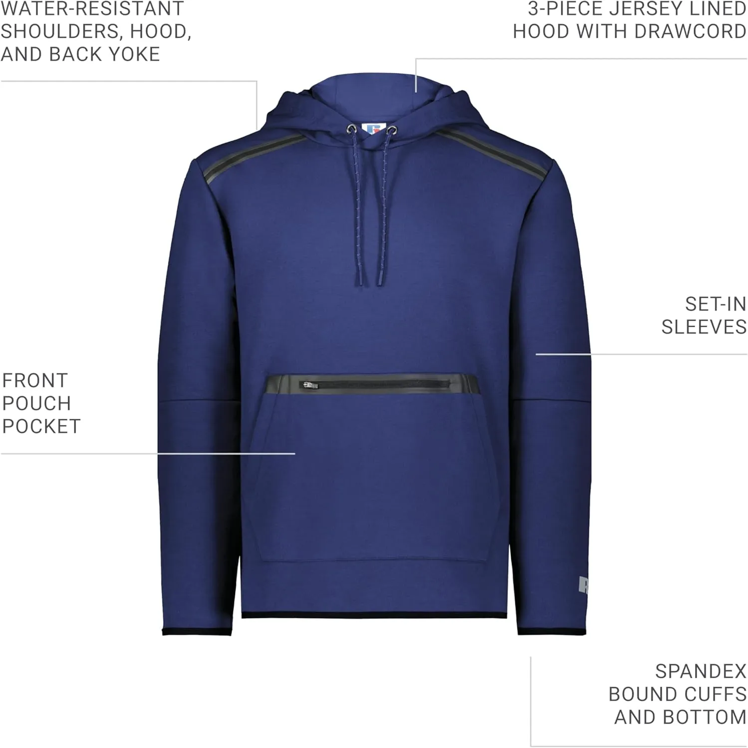 Russell Athletic Men's Legend Tech Fleece Hoodie