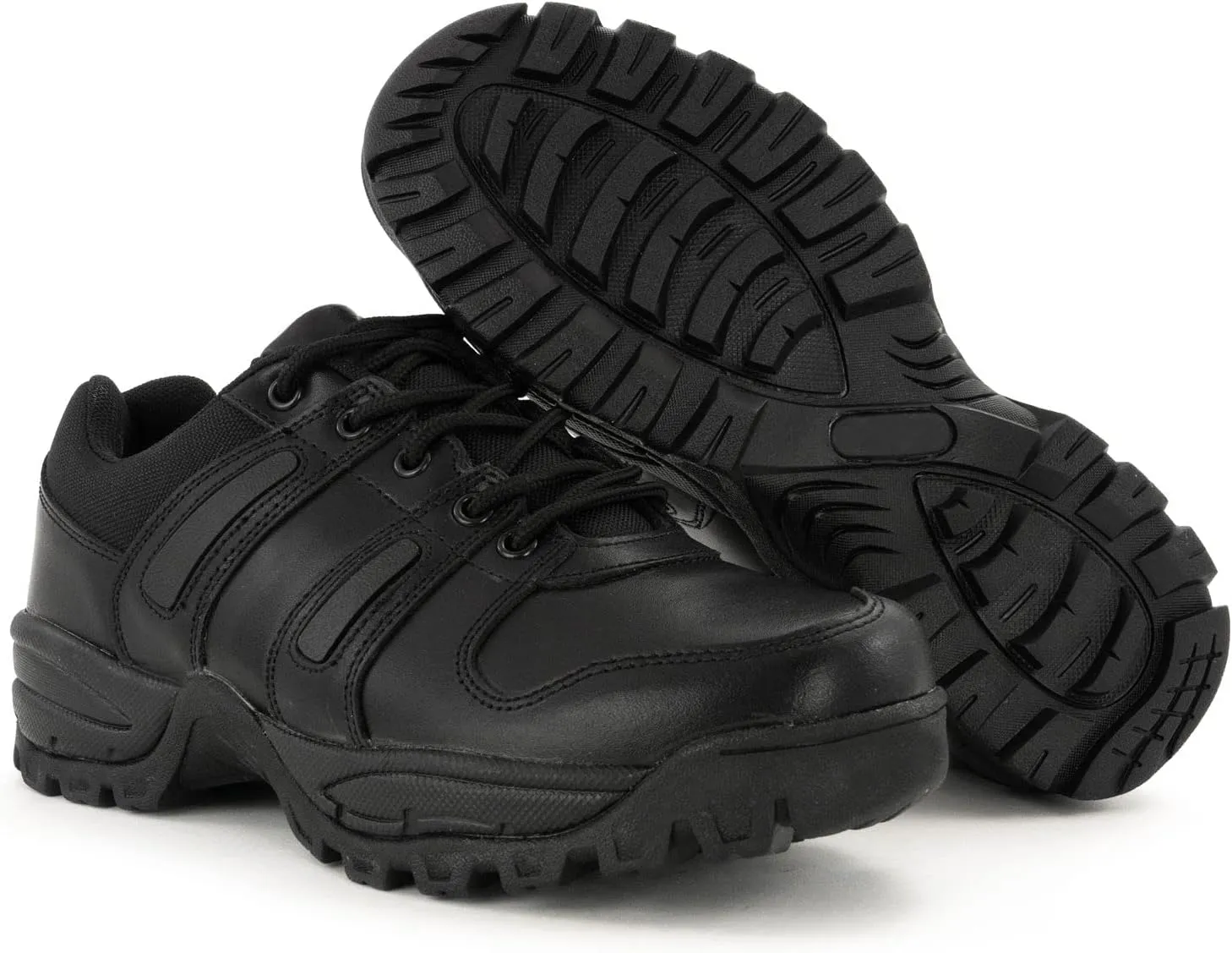 RYNO GEAR Tactical Pursuit Hiking, Camping, Work Utility, Combat Shoes (Black, US Footwear Size System, Adult, Men, Numeric, Medium, 12)