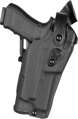 Safariland 6360RDS Level Three Retention Duty Holster, Red Dot Sight Compatible, STX Plain Black, Right Hand, Fits: Glock 19/23 Surefire X300U