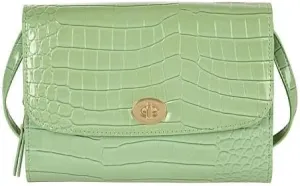 Samantha Brown To-Go Faux Croco Wallet Crossbody
