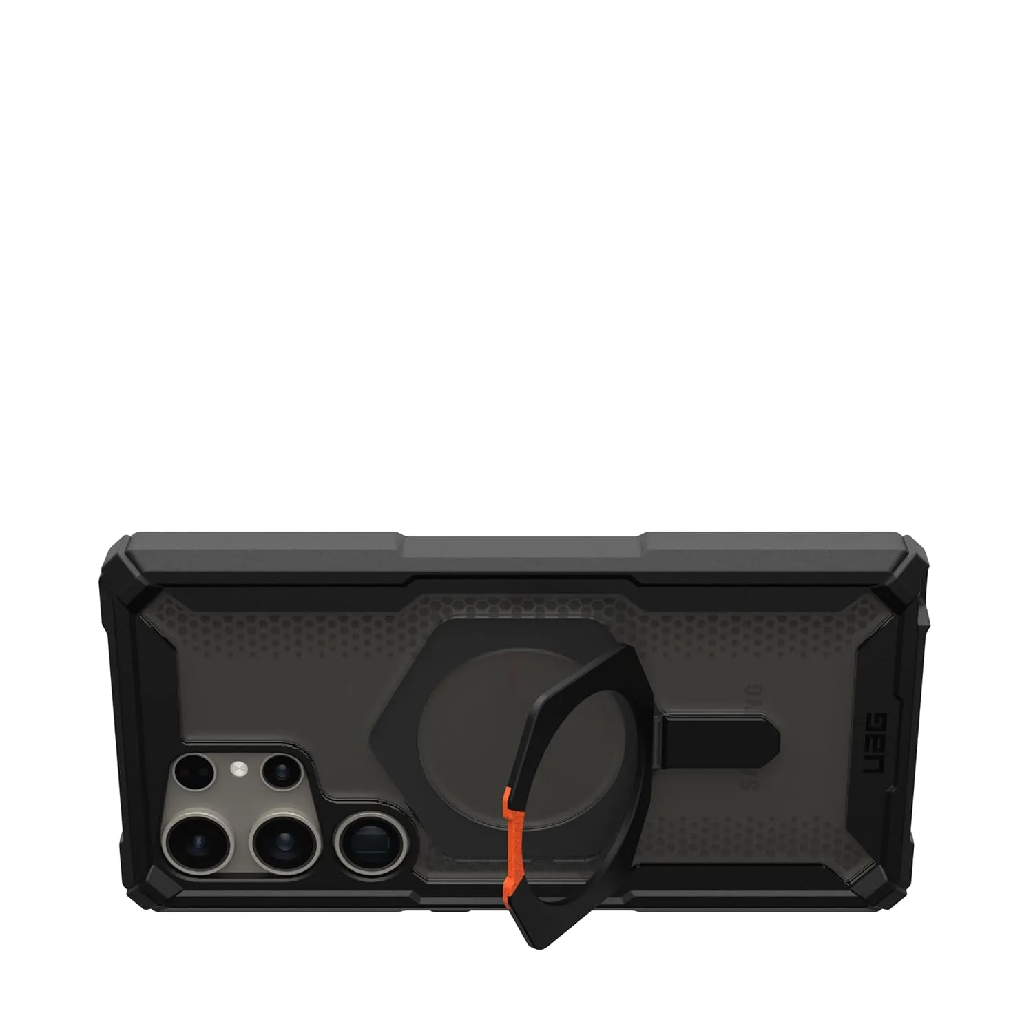 Samsung Galaxy S24 Ultra UAG Case, Plasma XTE Rugged Featherlight Shockproof Protective, Magnetic Ring Holder, Kickstand with Magsafe - Clear