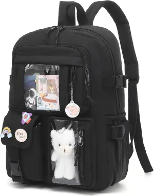 School Backpack for Girls Teen, Middle School Bookbags Elementary High School, Cute Kids Backpack, Laptop Backpack For College Women Middle High School Teen Girls Bookbag Travel Daypack