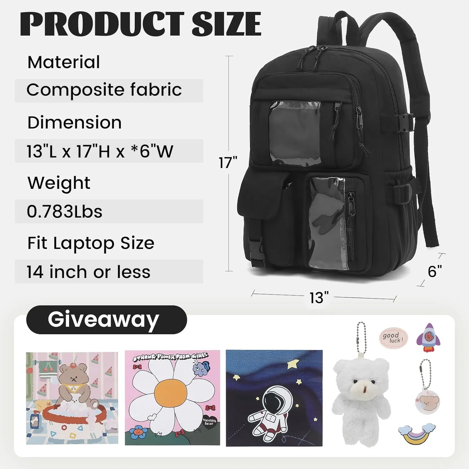 School Backpack for Girls Teen, Middle School Bookbags Elementary High School, Cute Kids Backpack, Laptop Backpack For College Women Middle High School Teen Girls Bookbag Travel Daypack