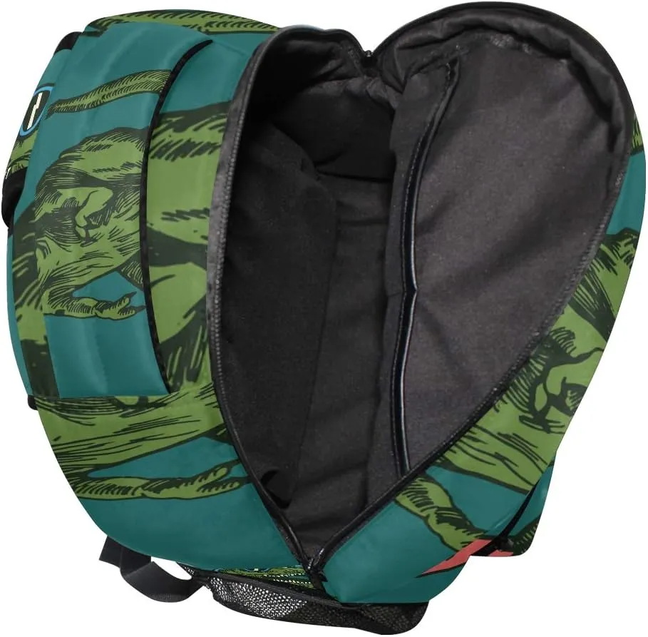 School Backpack Skateboard Dinosaur Teens Girls Boys Schoolbag Travel Bag