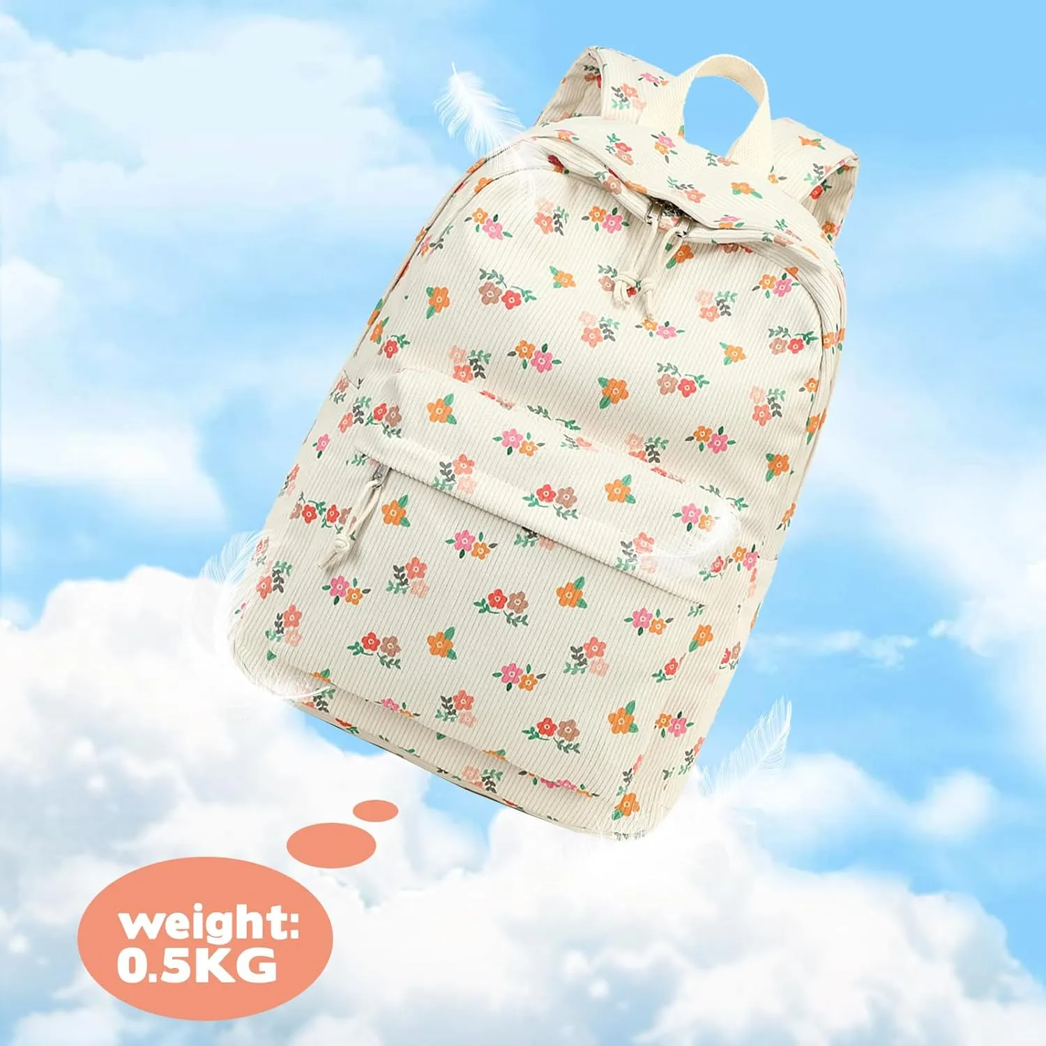 School Backpack Teen Girls Lightweight Bookbags Elementary Middle School College Back Pack Women Laptop Casual Daypacks