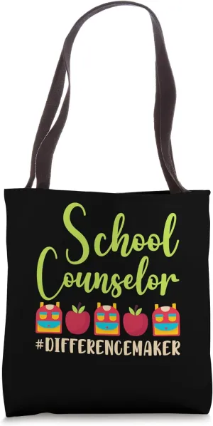 School Counselor Guidance Counseling Counselors Tote Bag