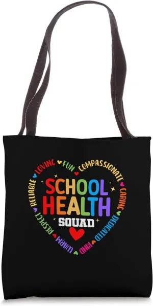 School Health Squad Life To School & Appreciation Week Tote Bag