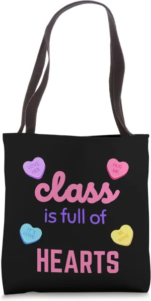 School Teacher Valentines Day Sweethearts February Cupid Tote Bag