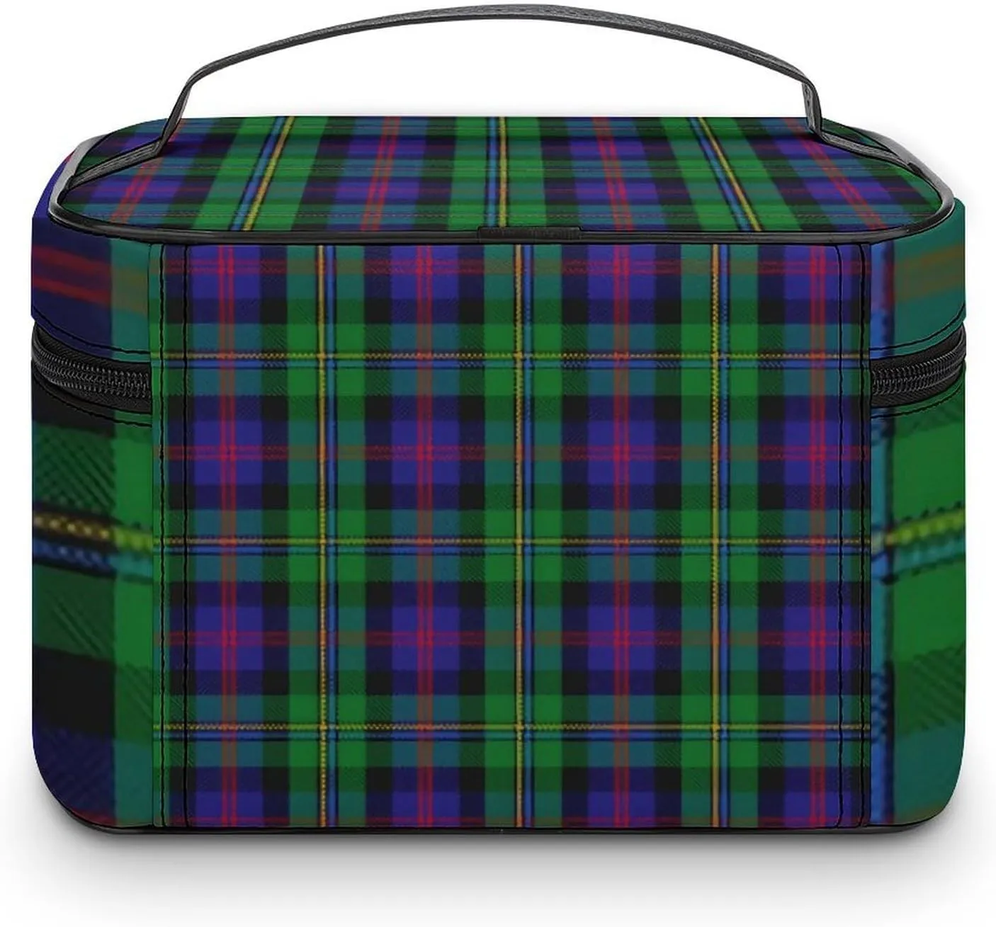Scottish Clan Rose Hunting Tartan Plaid Large Capacity Soft And High-value Practical Makeup And Wash Bag